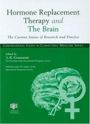 Cover of: Hormone replacement therapy and the brain | 