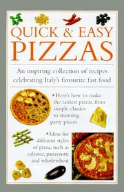 Cover of: Quick and Easy Pizzas (Cook's Essentials) by Valerie Ferguson