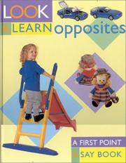 Cover of: Opposites (Look & Learn)