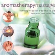 Cover of: Aromatherapy Massage by Sarah Porter