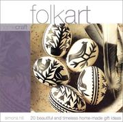 Cover of: folk art and crafts