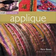 Cover of: Applique: Craft Workshop Series (Applique)
