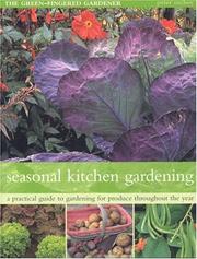 Cover of: Seasonal Kitchen Gardens (Green-fingered Gardener) | Jessica Houdret