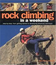 Cover of: Rock Climbing in a Weekend