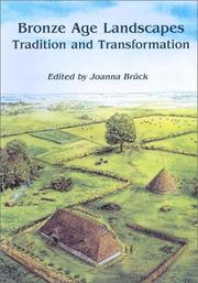 Cover of: Bronze Age landscapes by edited by Joanna Brück.