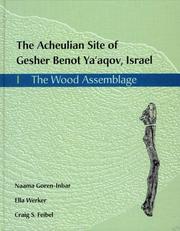 Cover of: The Acheulian Site of Gesher Benot Ya