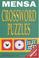 Cover of: Mensa Crosswords