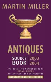 Cover of: Antiques Source Book by Martin Miller