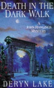 Cover of: Death in the Dark Walk (A John Rawlings Mystery)