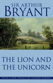 Cover of: The Lion and the Unicorn