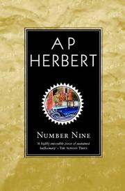 Number nine, or, The mind-sweepers by Alan Patrick Herbert