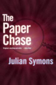 Cover of: The Paper Chase by Julian Symons