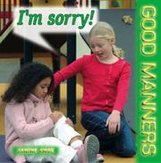 Cover of: I'm Sorry (Good Manners) by Janine Amos