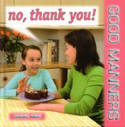 No, Thank You! (Good Manners) cover