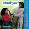 Cover of: Thank You! (Good Manners)
