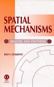 Cover of: Spatial Mechanisms: Analysis And Synthesis