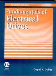Cover of: Fundamentals of Electrical Drives by G. K. Dubey