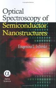 Cover of: Optical Spectroscopy of Semiconductor Nanostructures