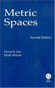 Cover of: Metric Spaces by P. K. Jain, Khalil Ahmad