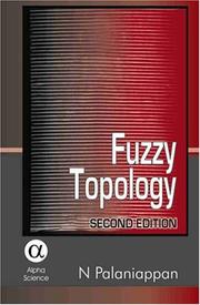 Cover of: Fuzzy Topology by N. Palaniappan