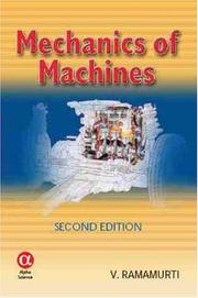 Cover of: Mechanics of Machines