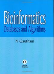 Cover of: Bioinformatics by N. Gautham