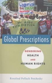 Cover of: Global Prescriptions by Rosalind Pollack Petchesky