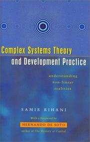 Cover of: Complex Systems Theory and Development Practice | Samir Rihani