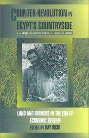 Cover of: Counter-Revolution In Egypt's Countryside by Ray Bush, Ray Bush