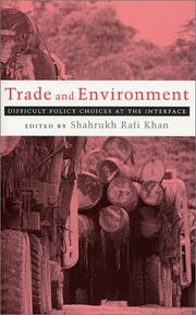 Cover of: Trade and Environment | Shahrukh Khan