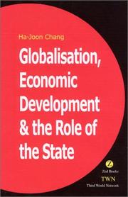 Cover of: Globalization, Economic Development and the Role of the State
