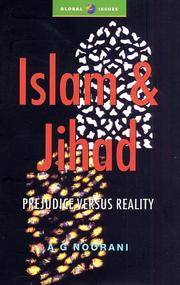Cover of: Islam and Jihad by A.G. Noorani