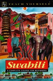 Cover of: Swahili (Teach Yourself) by Joan Russell