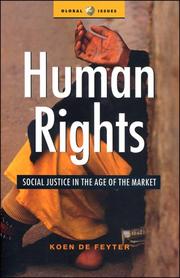 Cover of: Human rights: social justice in the age of the market