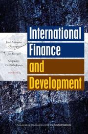 Cover of: International Finance and Development