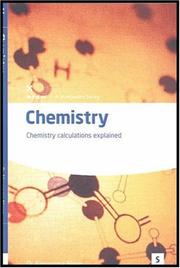 Cover of: Chemistry Calculations Explained by Aleyamma Ninan