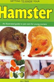 Cover of: Getting to Know Your Hamster (Getting to Know Your)