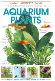 Cover of: Aquarium Plants (Aquamaster)
