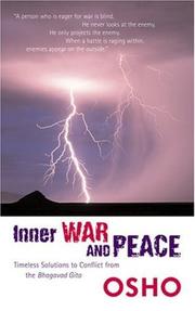 Cover of: Inner War and Peace by Bhagwan Rajneesh