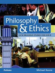 Cover of: Philosophy and Ethics (GCSE Religious Studies)