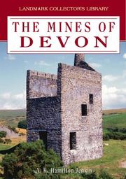Cover of: Mines of Devon by A K Hamilton Jenkins       