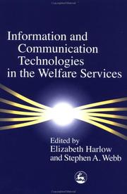 Cover of: Information and Communication Technology in the Welfare Services