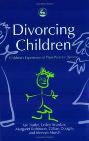 Cover of: Divorcing Children | Ian Butler