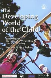 Cover of: The developing world of the child