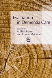 Cover of: Evaluation in Dementia Care by 