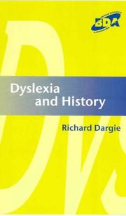 Cover of: Dyslexia and History