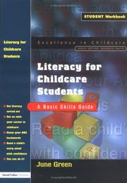 Cover of: Literacy for Childcare Students by June Green