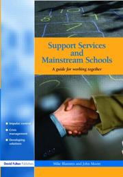 Cover of: Support Services and Mainstream Schools by Mike Blamires