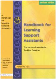 Cover of: A Handbook for Learning Support Assistants: Teachers and Assistants Working Together