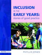 Cover of: Inclusive Pedagogy in the Early Years